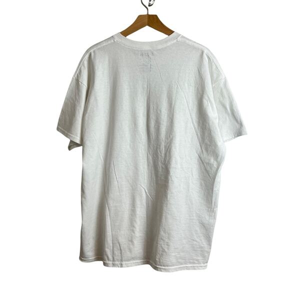 Quarantini Tee White Crisp Cotton Gildan Short Sleeve Graphic T Shirt Mens XL - Picture 4 of 7